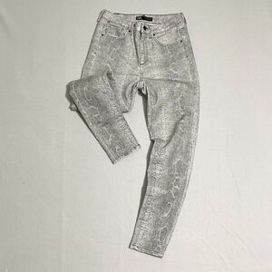 Zara snake print jeans size 4